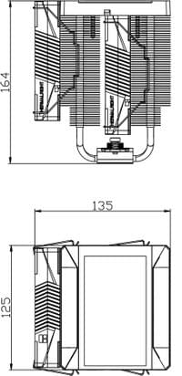 Thermalright охладител CPU Cooler Peerless Assassin 120... - 2