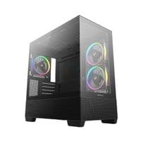 DeepCool кутия Case ATX - CG380 3F - 3 ARGB Fans, USB-C - 1
