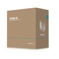 DeepCool  Case ATX - CG380 3F - 3 ARGB Fans, USB-C - 10
