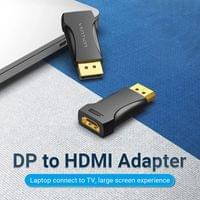 Vention адаптер Adapter DisplayPort DP M / HDMI F Gold... - 2