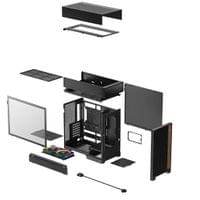 DeepCool  Case ATX - CL660 - Modular Split-Chamber, 2... - 10