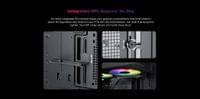 1stPlayer кутия Case ATX - AU8 Black - 4 x 140 mm A-RGB fans included,... - 10