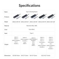 Orico докинг станция Docking Station Type-C... - 14