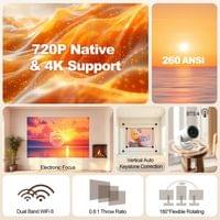 MagCubic преносим мултимедиен проектор Portable Multimedia Projector... - 6