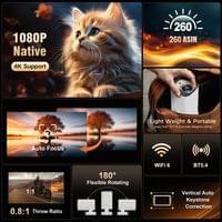 MagCubic преносим мултимедиен проектор Portable Multimedia Projector... - 5
