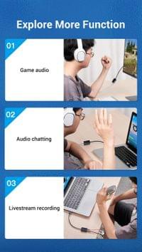 Vention външна звукова карта USB Sound card - CDYB0 - 6