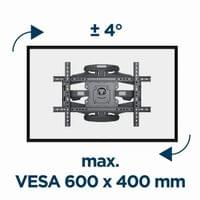 Gembird стенна стойка за телевизор TV Mount - WM-75ST-01... - 4