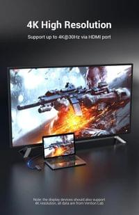 Vention докинг станция Docking Station Type-C - TOLHB - HDMI x 1, USB3.0... - 3