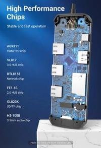 Vention докинг станция Docking Station Type-C - TOLHB - HDMI x 1, USB3.0... - 11
