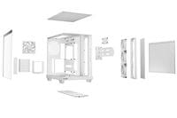 be quiet! кутия Case ATX - LIGHT BASE 500 LX White - 3