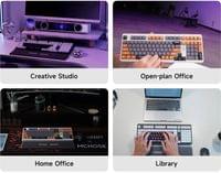MCHOSE геймърска механична клавиатура Wireless Gaming... - 3 MCHOSE геймърска механична клавиатура Wireless Gaming... - 3