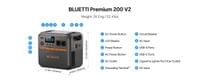Bluetti Преносима електростанция Portable Power Station Premium 200 V2 - 11