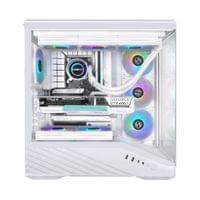 Lian Li кутия Case E-ATX - Vector V100 - White - 4 Lian Li кутия Case E-ATX - Vector V100 - White - 4