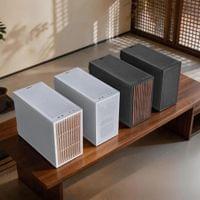 Lian Li Case mATX - DAN Cases B4 Wood Edition - Black - 8 Lian Li Case mATX - DAN Cases B4 Wood Edition - Black - 8