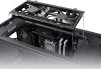 Lian Li Case mATX - DAN Cases B4 Wood Edition - Black - 9 Lian Li Case mATX - DAN Cases B4 Wood Edition - Black - 9