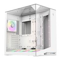 Gamemax Case ATX - NEX C56 VC WH - 2