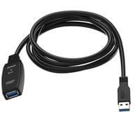VCom Кабел удължение USB 3.0 AM / AF Active Extension... - 2