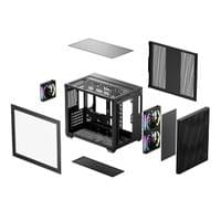 DeepCool кутия Case mATX - CG330 MESH 3F - 9 DeepCool кутия Case mATX - CG330 MESH 3F - 9