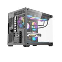 Darkflash Case mATX - B275 PRO Black - 6 x 120 mm... - 6