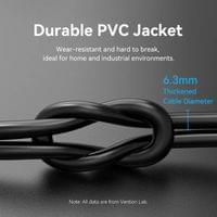 Vention Кабел LAN SFTP Cat.8 Patch Cable - 3.0M Black 40Gbps - IKABI - 9