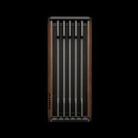 Gamdias Case ATX - AURA GC11 Wood Black - USB-C - 3