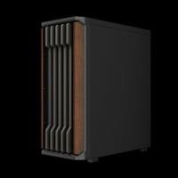 Gamdias Case ATX - AURA GC11 Wood Black - USB-C - 5