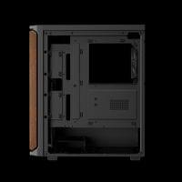Gamdias Case ATX - AURA GC11 Wood Black - USB-C - 7