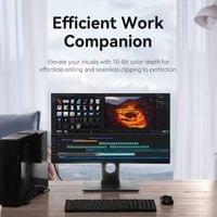 Vention Кабел Cable - Display Port v1.2 DP M / M Black 4K... - 6 Vention Кабел Cable - Display Port v1.2 DP M / M Black 4K... - 6