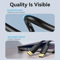 Vention Кабел Cable - Display Port v1.2 DP M / M Black 4K... - 9 Vention Кабел Cable - Display Port v1.2 DP M / M Black 4K... - 9