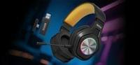 Marvo безжични геймърски слушалки Gaming Headphones Pulz... - 5