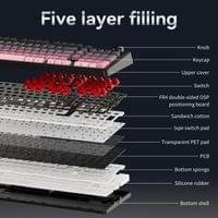 Ajazz геймърска механична клавиатура Wireless Gaming... - 11