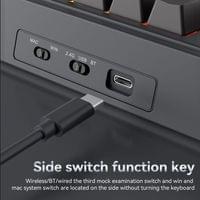 Ajazz геймърска механична клавиатура Wireless Gaming... - 13