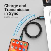 Vention Кабел USB 3.0 A M / USB-C M 0.5m - COZBD - 3 Vention Кабел USB 3.0 A M / USB-C M 0.5m - COZBD - 3