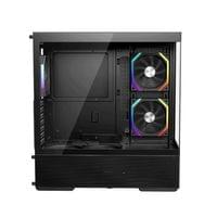 1stPlayer Кутия Case ATX - Crystal Vision CV7 Black - 5 x... - 3