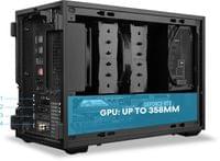 Lian Li Case mATX - DAN Cases B4 - Black - 16 Lian Li Case mATX - DAN Cases B4 - Black - 16