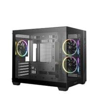 DeepCool кутия Case mATX - CG330 3F - 3 ARGB Fans - 2