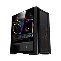 1stPlayer кутия Case mATX - TRILOBITE T4 Mesh Black - 1