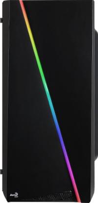 AeroCool Cylon Mini, RGB, mATX, Черна/Прозорец/Без... - 2