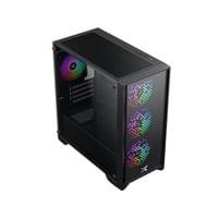 Xigmatek кутия Case mATX - NYX II - 4 RGB Fans - 2