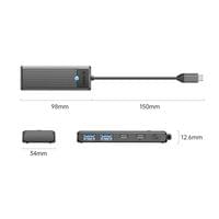 Orico хъб USB3.1 HUB Type-C - 2 x USB3.0, 2 x USB-C -... - 2