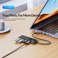 Orico хъб USB3.1 HUB Type-C - 2 x USB3.0, 2 x USB-C -... - 3