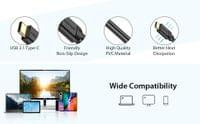 Vention кабел Cable Type-C to HDMI - 1.5m... - 6 Vention кабел Cable Type-C to HDMI - 1.5m... - 6