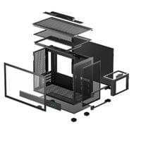 DeepCool кутия Case mATX - CH160 PLUS - 9