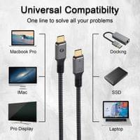 VCom кабел USB4.0 Type-C/Type-C 40Gbps, 240W - CU541M-1.2 - 9