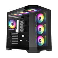 Gamemax кутия Case ATX - HYPE-A Black - 4 x 120 mm... - 1 Gamemax кутия Case ATX - HYPE-A Black - 4 x 120 mm... - 1