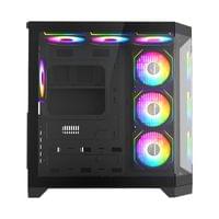 Gamemax кутия Case ATX - HYPE-A Black - 4 x 120 mm... - 3 Gamemax кутия Case ATX - HYPE-A Black - 4 x 120 mm... - 3