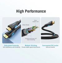 Vention кабел Cable HDMI 2.0 15.0m - 4K/60Hz Black - VAA-M02-B1500 - 2