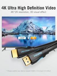 Vention кабел Cable HDMI 2.0 15.0m - 4K/60Hz Black - VAA-M02-B1500 - 5