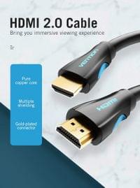 Vention кабел Cable HDMI 2.0 15.0m - 4K/60Hz Black - VAA-M02-B1500 - 6