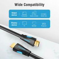 Vention кабел Cable HDMI 2.0 15.0m - 4K/60Hz Black - VAA-M02-B1500 - 7